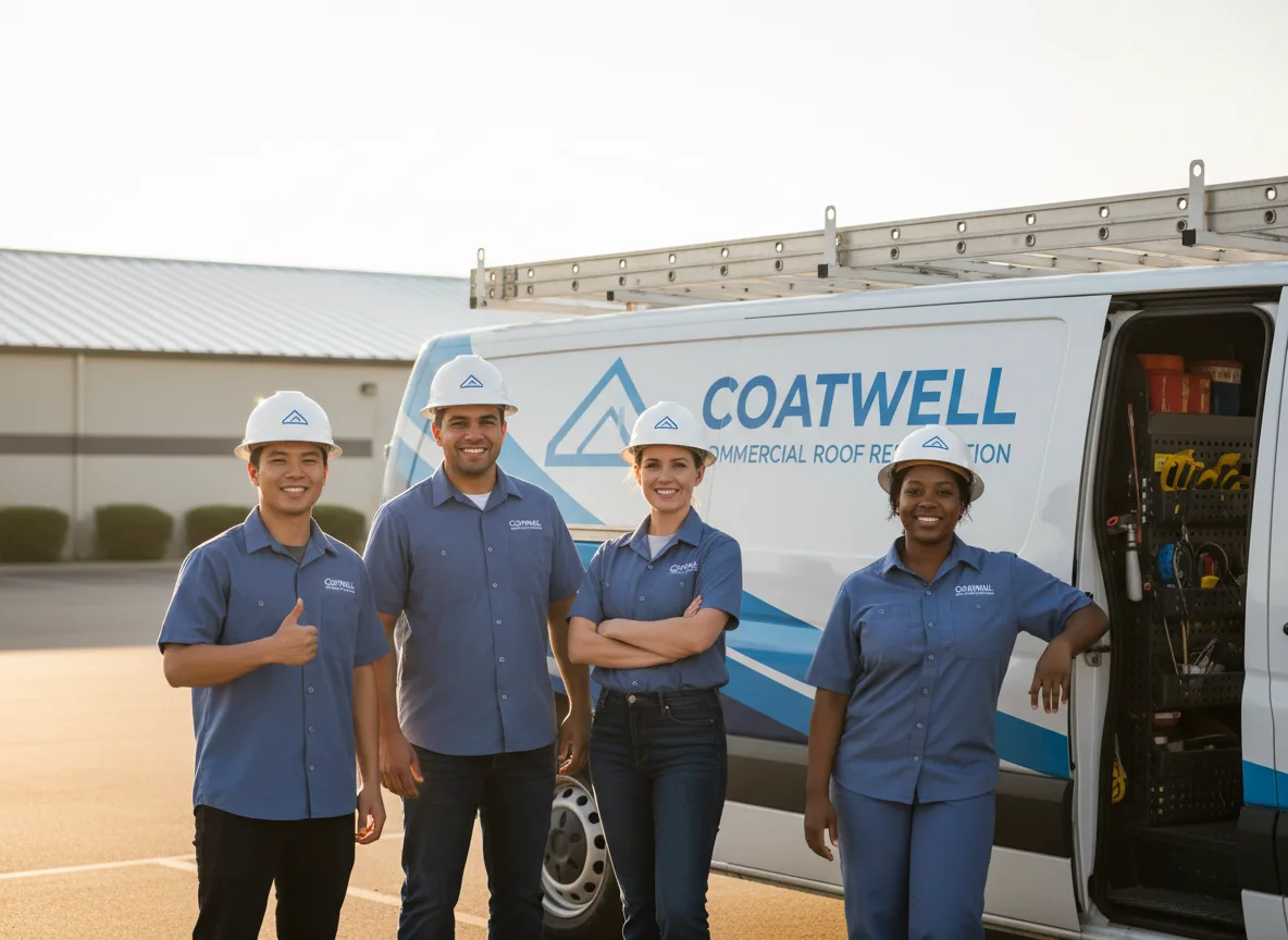 Commercial roof coating company in Coden, AL